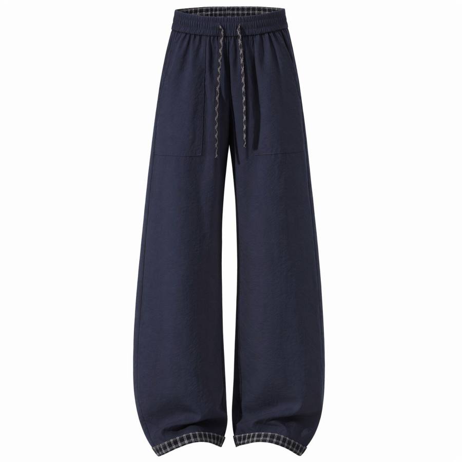 MostwantedLab MostwantedLab Casual Pants Unisex Thin Scimitar Pants