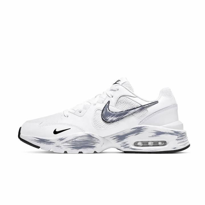 Nike Nike Air Max Fusion Running Shoes Women's Low Top Gray White