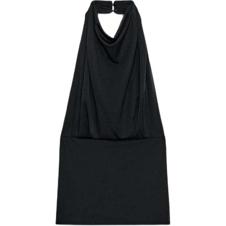ZARA Tank Tops Women's Black