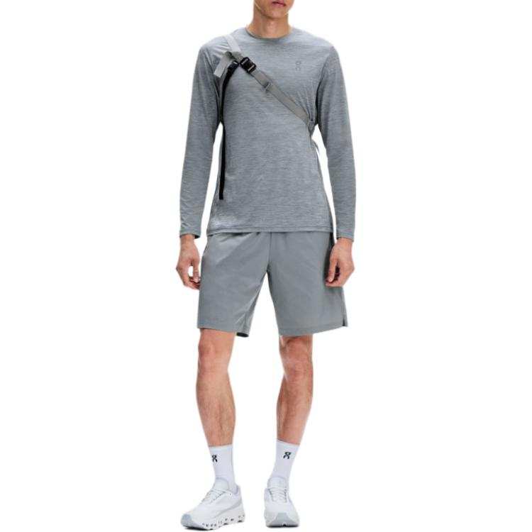 On On Running Shorts Men's Gray