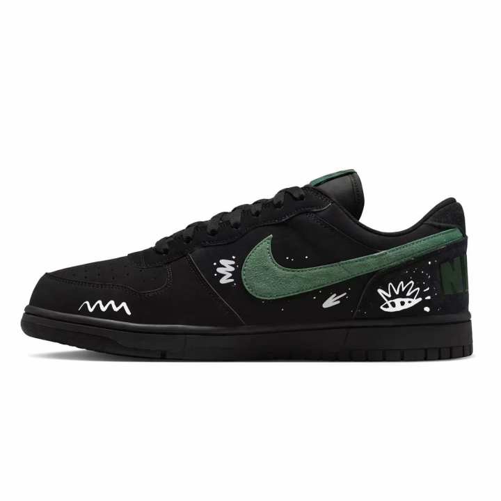 Nike Nike Big Skateboard Shoes Men's Low Top Black