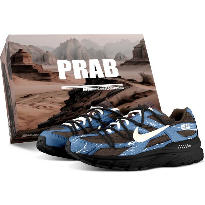Nike Nike Initiator Running Shoes Unisex Low Top Blue/Black/White