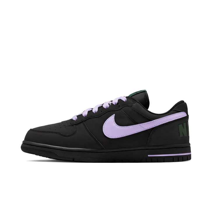Nike Nike Big Skateboard Shoes Men's Low Top Black