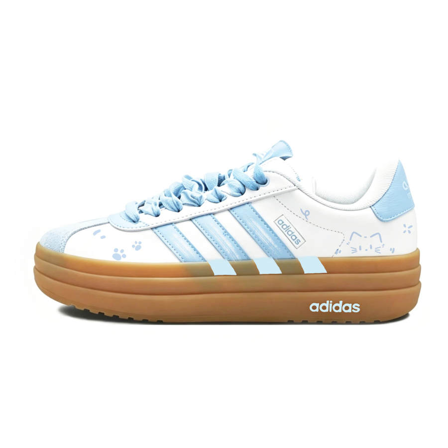 Adidas Adidas VL Court Bold German Army Trainers Women's Low Top Blue