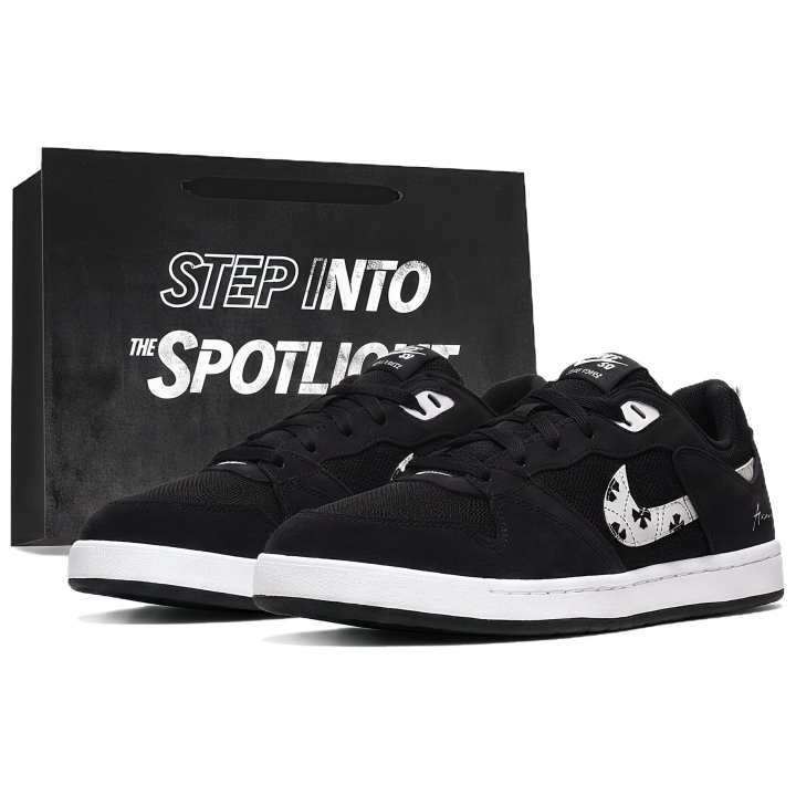 Nike Nike SB Alleyoop Skateboard Shoes Men's Low Top Black White