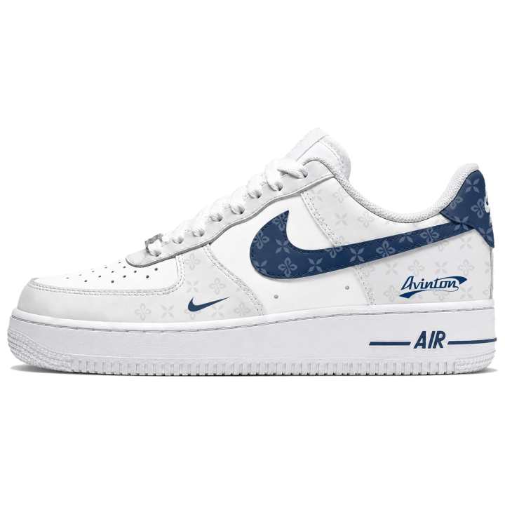 Nike Nike Air Force 1 Skateboard Shoes Unisex Low Top White/Blue