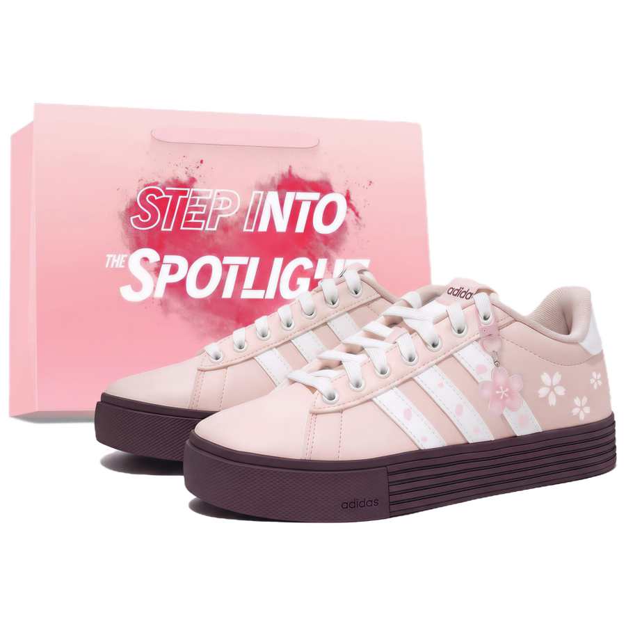 Adidas Adidas Daily 4.0 Skateboard Shoes Women's Low Top Powder