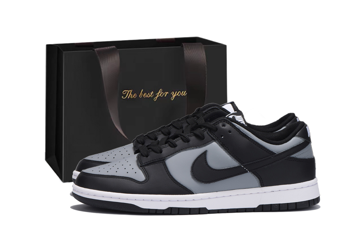Nike Nike Dunk Skateboard Shoes Unisex Low Top Black Gray