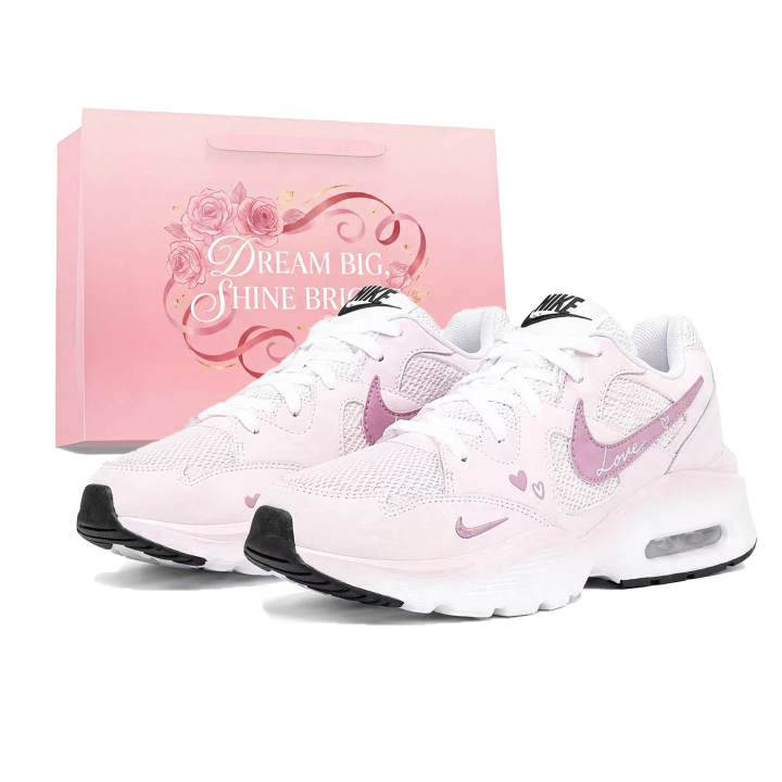Nike Nike Air Max Fusion Running Shoes Women's Low Top White/Pink