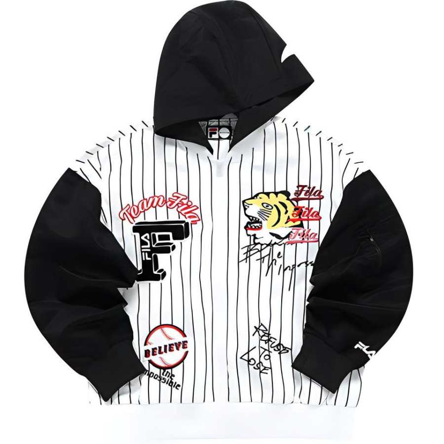FILA FUSION BASEBALL Jacket Women's Standard White