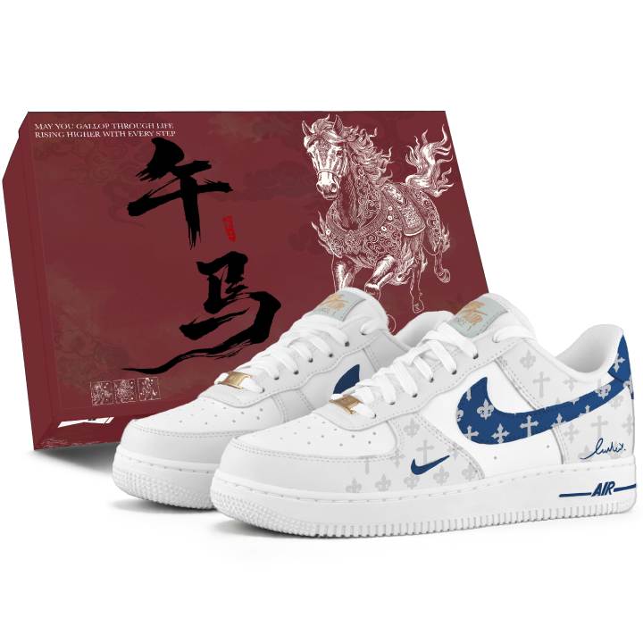 Nike Nike Air Force 1 Skateboard Shoes Unisex Low Top Gray/White