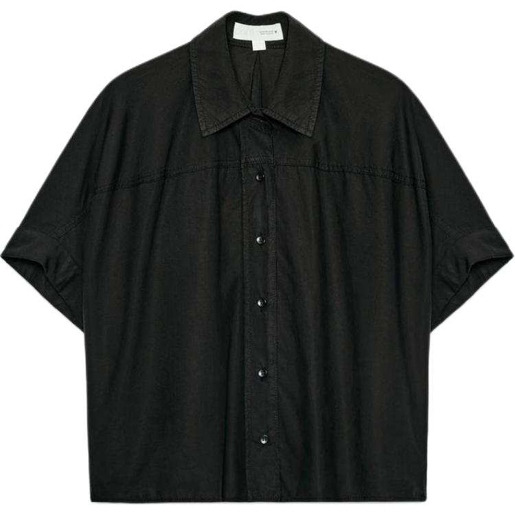 ZARA Shirts Women's Black Lapel