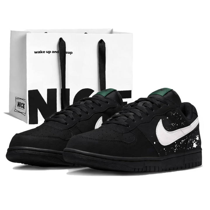 Nike Nike Big Skateboard Shoes Men's Low Top Green