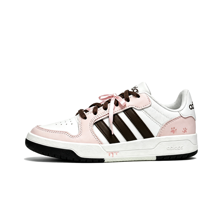 Adidas Adidas ENTRAP Skateboard Shoes Unisex Low Top Pink