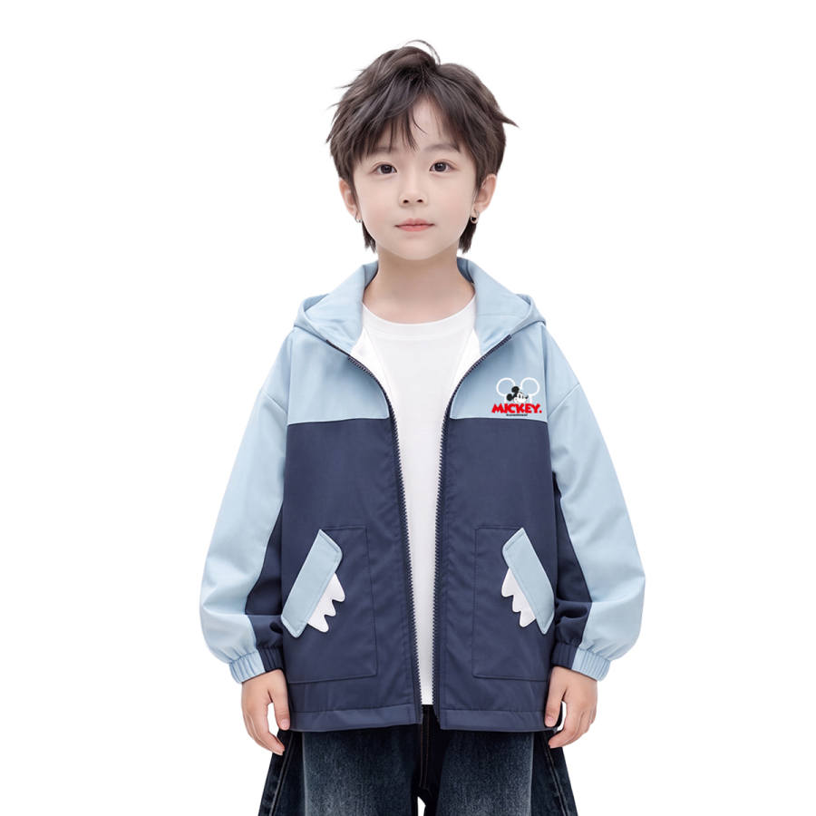 Disney Grade School Jackets Hooded Non Detachable Moderate Stretch