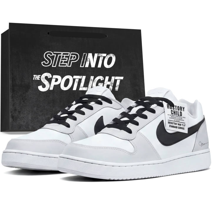 Nike Nike EBERNON Skateboard Shoes Unisex Low Top Black