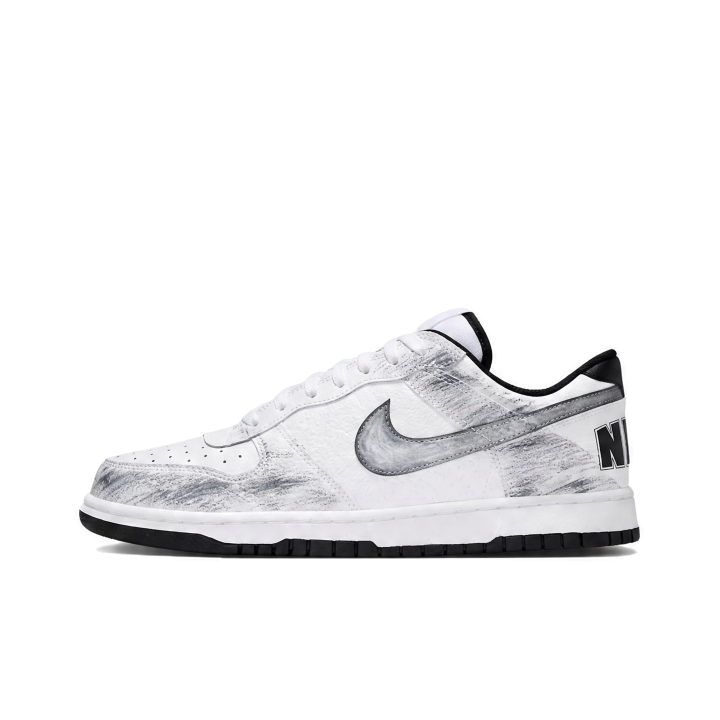 Nike Nike Dunk Skateboard Shoes Men's Low Top White Gray