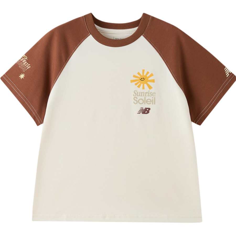 New Balance New Balance Kids T Shirts Crew Neck Moderate