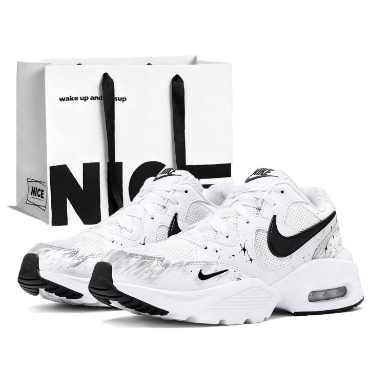Nike Nike Air Max Fusion Running Shoes Women's Low Top Gray White