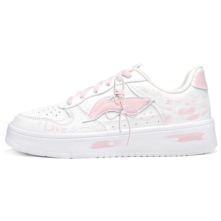Li-Ning Li Ning Floating Boat Skateboard Shoes Women's Low Top Pink/Black/Silver Gray/Blue/Yellow