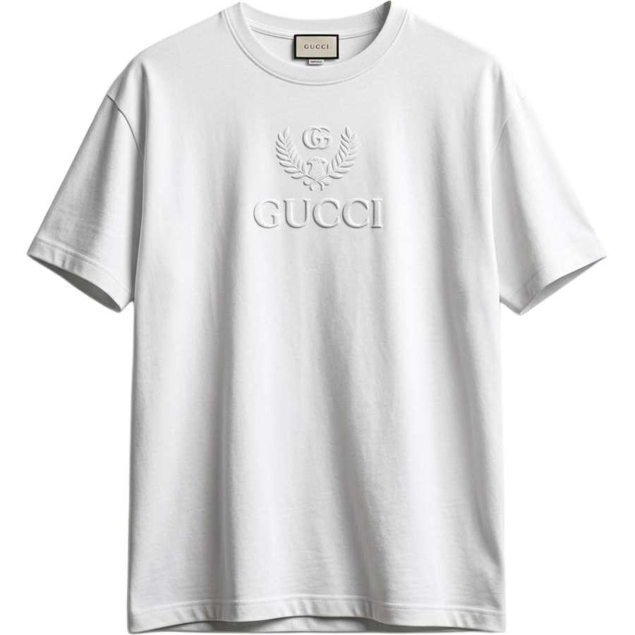 GUCCI T Shirts Men's White Crew Neck