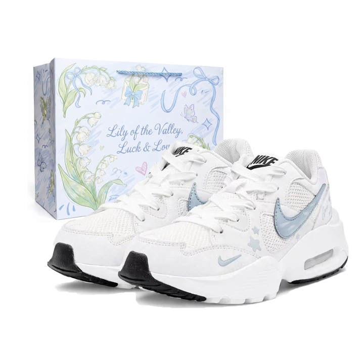 Nike Nike Air Max Fusion Running Shoes Women's Low Top White/Blue