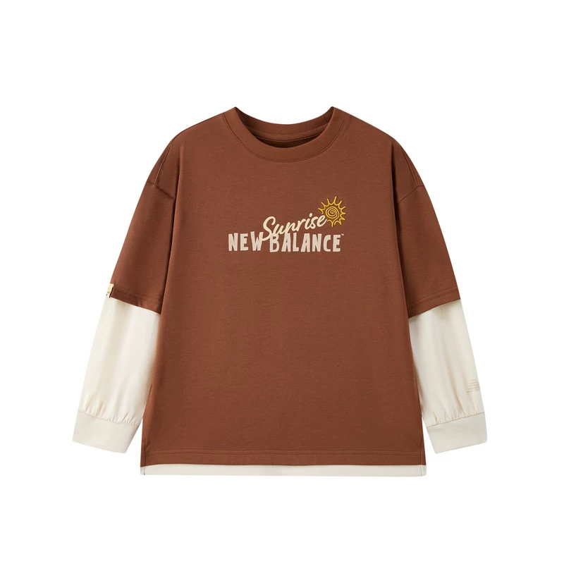 New Balance New Balance Kids T Shirts Crew Neck Moderate