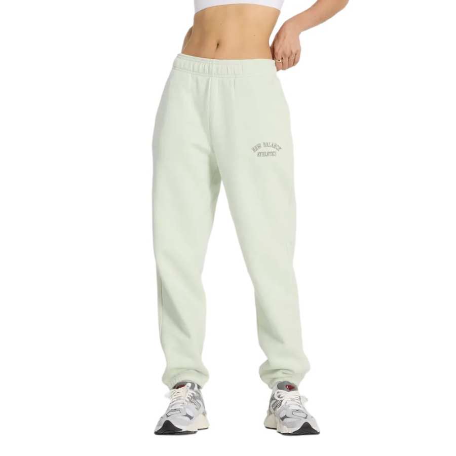 New Balance New Balance Graphic Fleece Jogger Casual Pants Women's Cyan