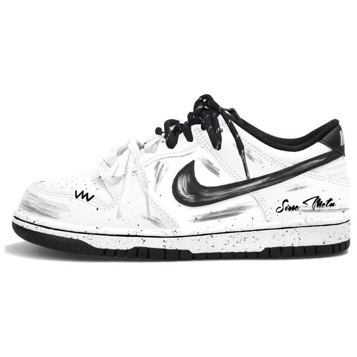 Nike Nike Dunk Skateboard Shoes Unisex Low Top Black