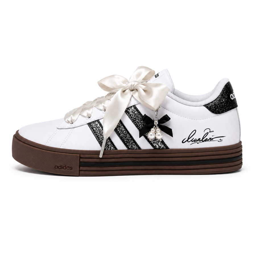 Adidas Adidas Daily 4.0 Skateboard Shoes Women's Low Top Sweetheart Pink