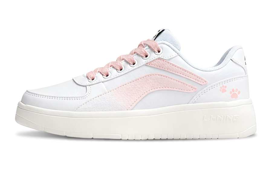 Li-Ning Li Ning Skateboard Shoes Women's Low Top Pink