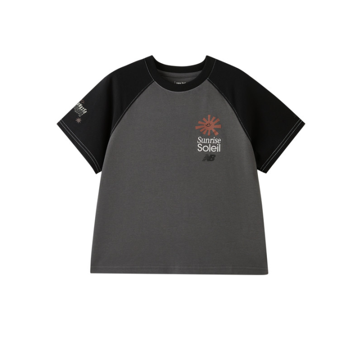 New Balance New Balance Kids T Shirts Crew Neck Moderate