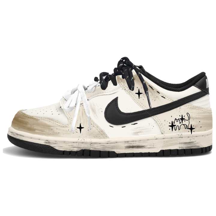 Nike Nike Dunk Skateboard Shoes Unisex Low Top Black
