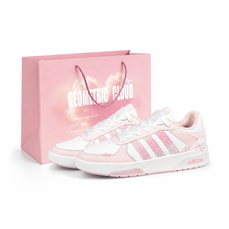 Adidas Adidas COURTBEAT Skateboard Shoes Unisex Low Top White