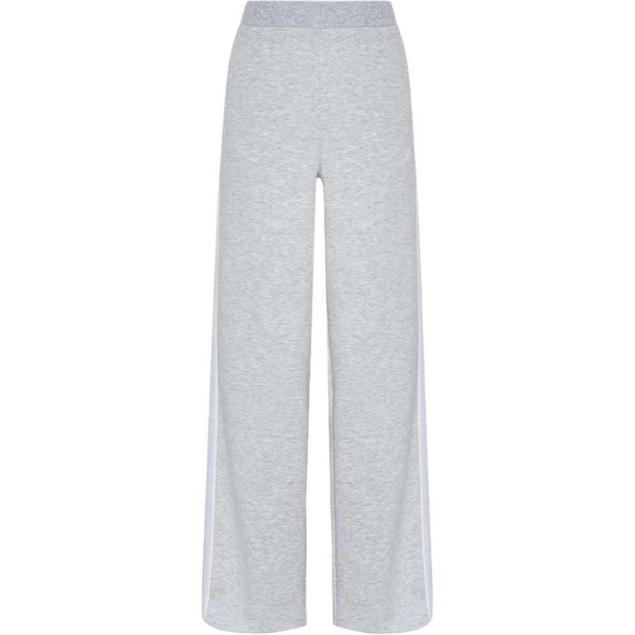 Adidas Adidas Knitted Sweatpants Women's Light Heather Gray Moderate Straight Fit Pants