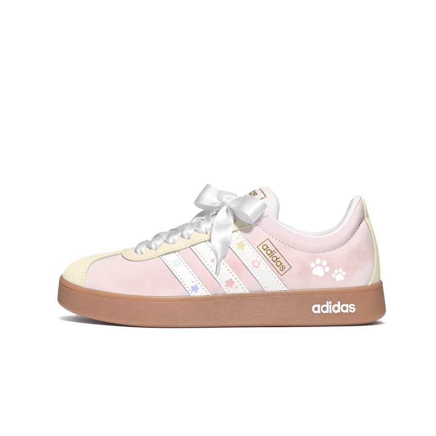 Adidas Adidas VL COURT 2.0 German Army Trainers Women's Low Top Pink