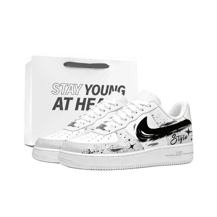 Nike Nike Air Force 1 Skateboard Shoes Men's Low Top White