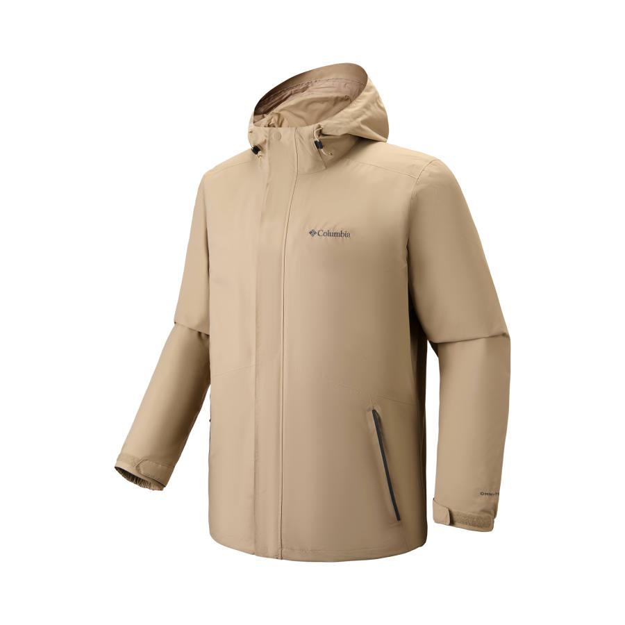 Columbia Windbreaker Jackets Men's 265 Hooded Detachable Moderate