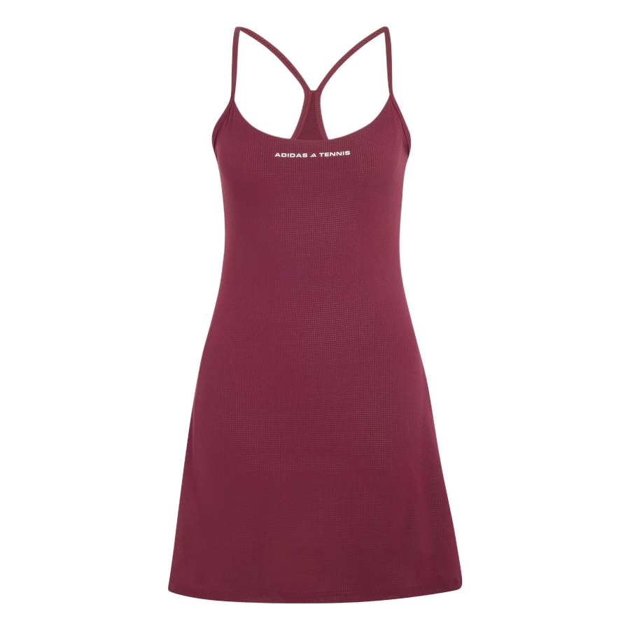 Adidas Adidas Tennis Skirts Women's 2 Piece Set Dark Reddish Purple Short Skirt