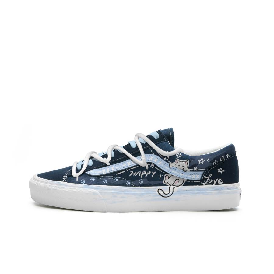 Vans Vans Style 36 Skateboard Shoes Unisex Low Top Blue/White