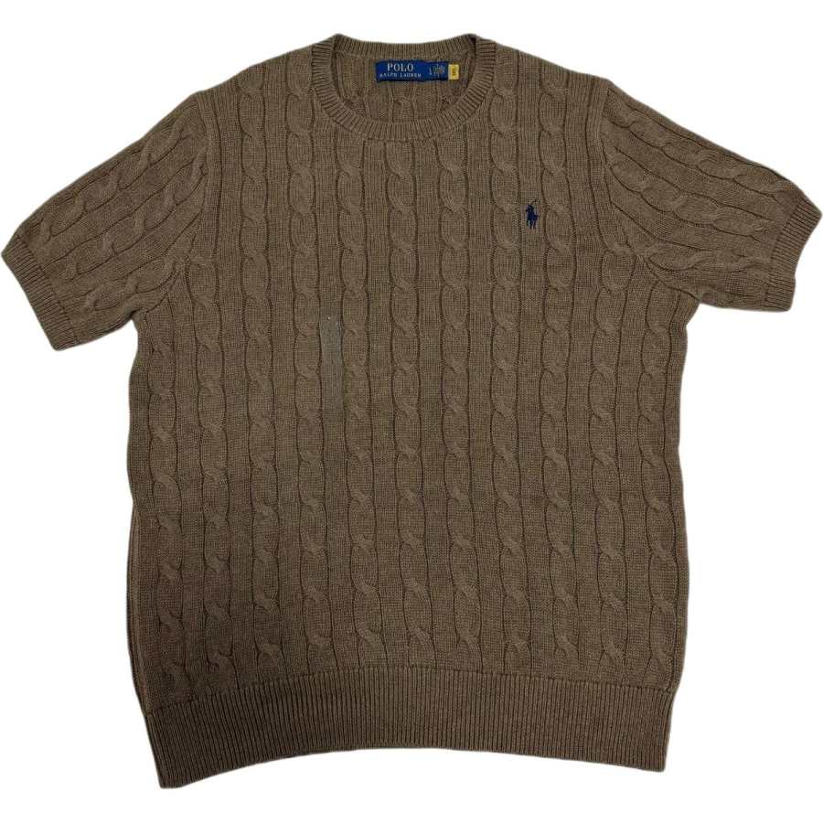 Polo Ralph Lauren Knitwear Men's Brown Crew Neck Moderate Other