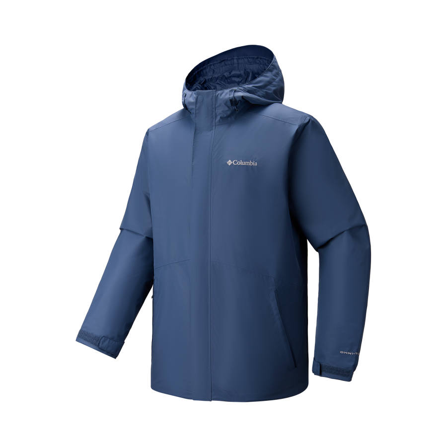 Columbia Windbreaker Jackets Men's 478 Hooded Detachable Moderate