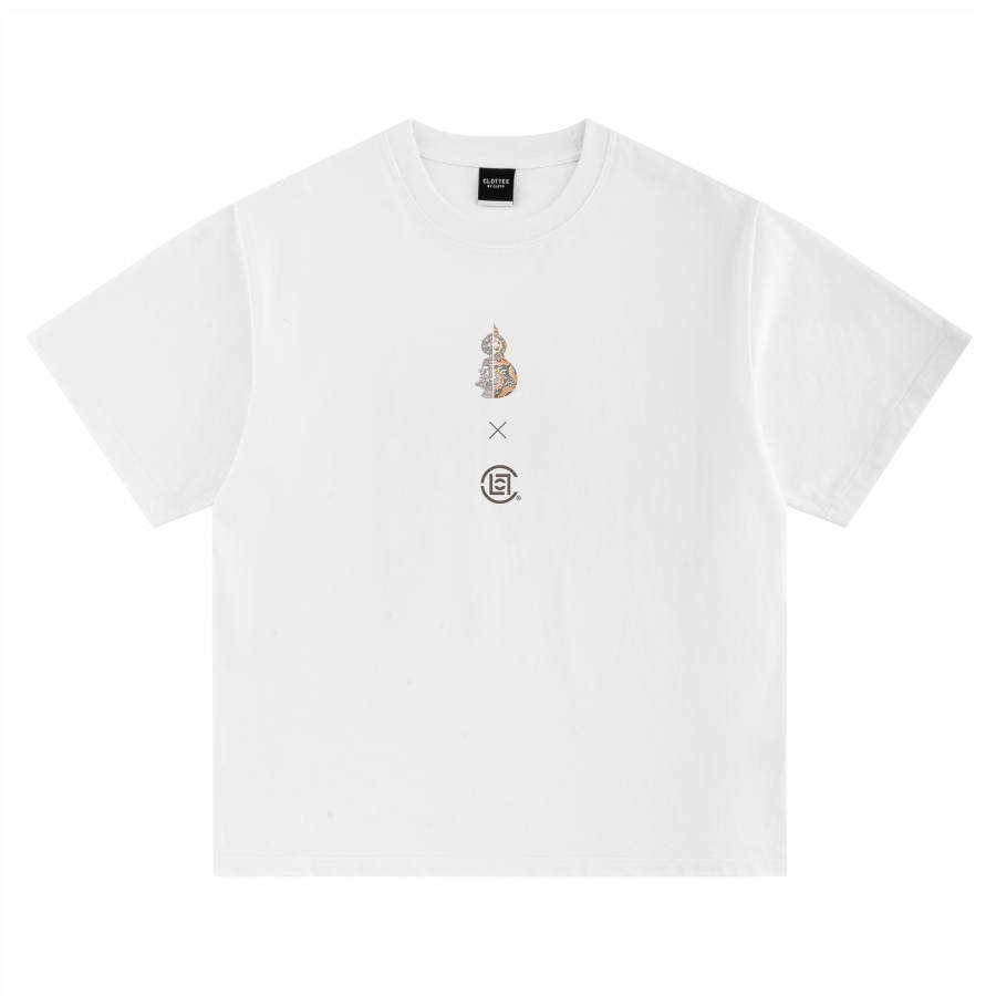 CLOT T Shirts Unisex Crew Neck Moderate Straight Fit