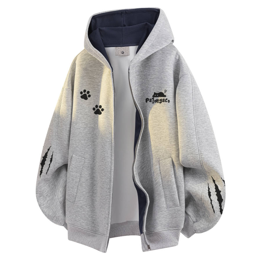 PAL ONGACO Sweatshirts Unisex Hooded Non Detachable Moderate Straight Fit