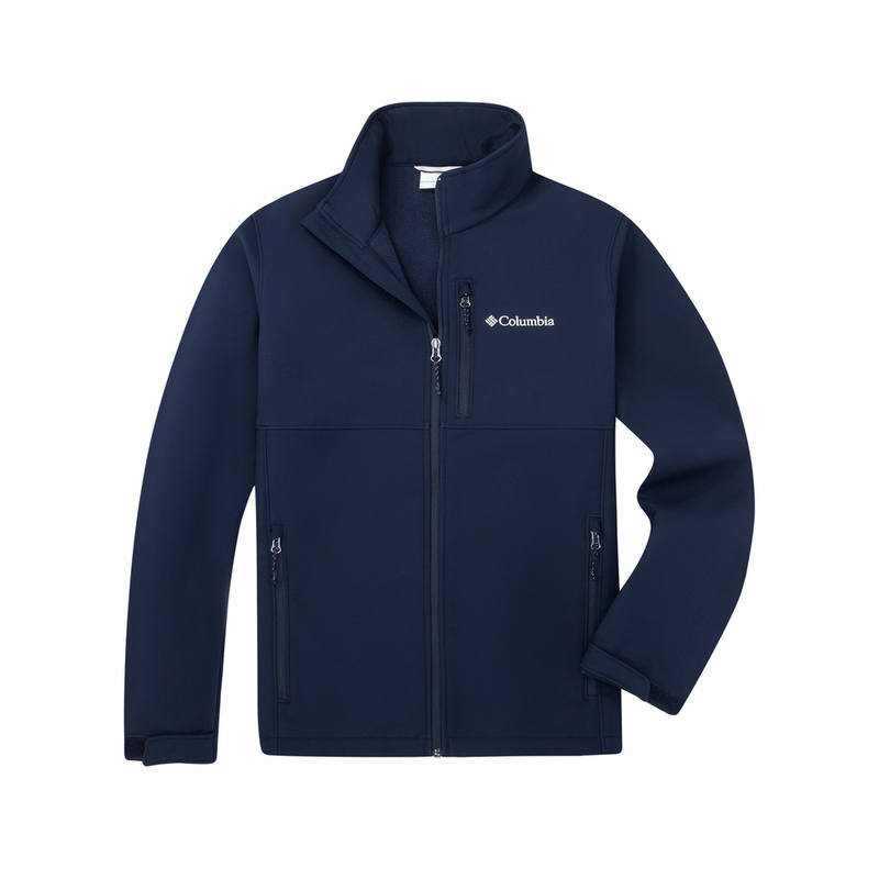 Columbia Softshell Jackets Men's 467 Stand Collar Moderate