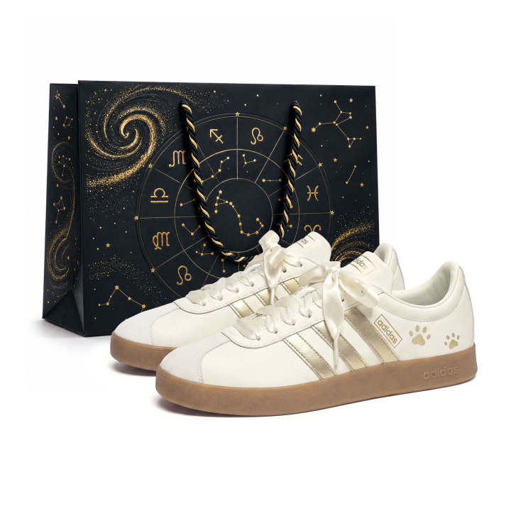 Adidas Adidas VL COURT 2.0 German Army Trainers Unisex Low Top Gold, White