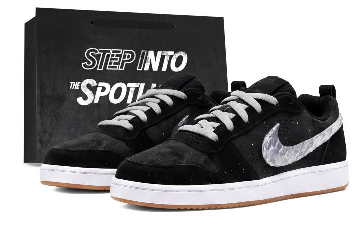 Nike Nike Court Borough Skateboard Shoes Unisex Low Top Black/Gray