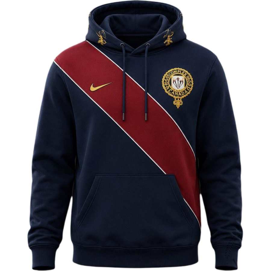 Nike Nike X Nocta Sweatshirts Unisex Dark Blue Hooded Non Detachable Moderate