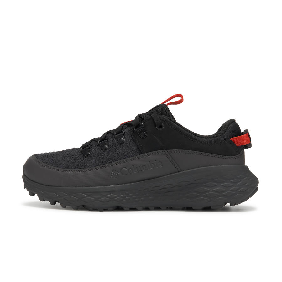 Columbia Mountaineering & Hiking Shoes Men's Low Top Gray/Red
