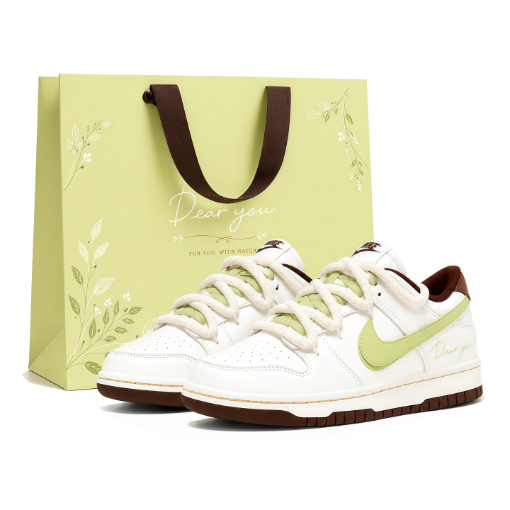 Nike Nike Dunk Skateboard Shoes Women's Low Top White Cyan Multicolor